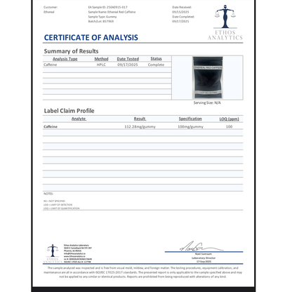 Ethereal Preworkout Gummies - 30 Servings